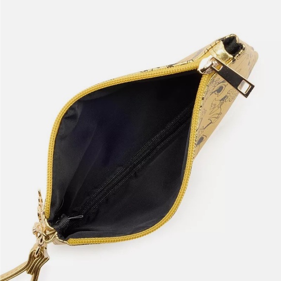 Disney Minnie Mouse Gold Wristlet NWT - Picture 3 of 6